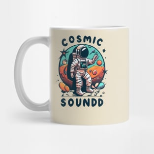 Cosmic Sound Astronaut Mug